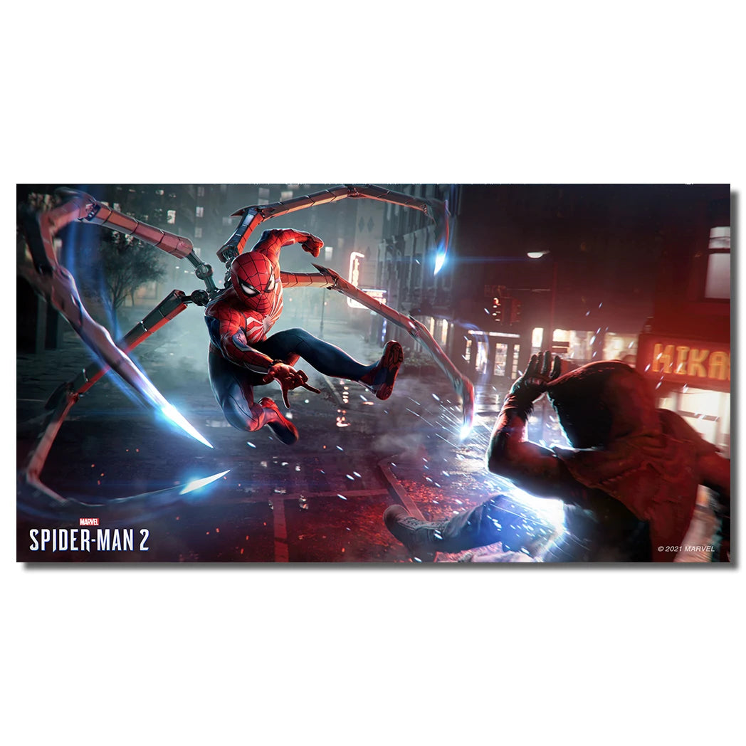 Marvel Spider-Man HD Canvas Art - Nordic Home Decor