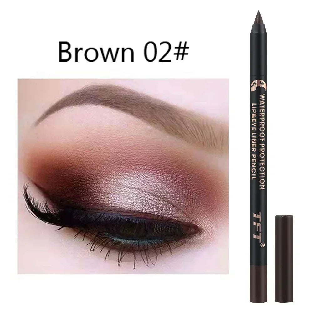 Blue-Brown Gel Eyeliner: Long-Lasting & Smooth