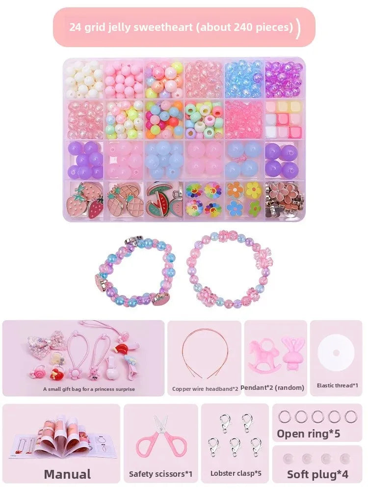 Perles Magiques: Kit Créatif pour Bracelets et Colliers