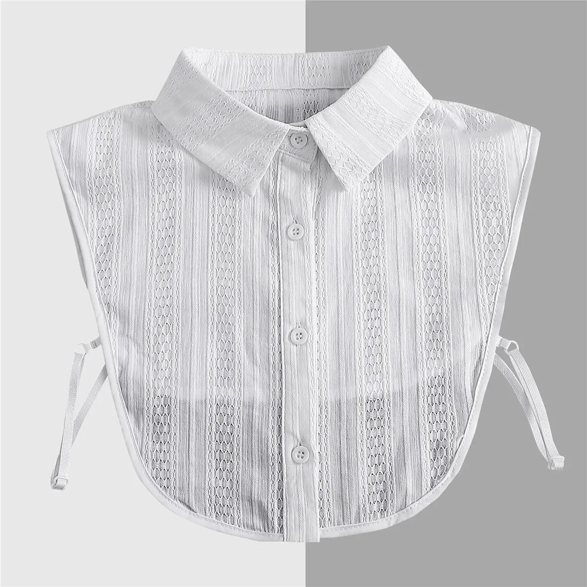 Blouse Chic à Col Détachable Femme