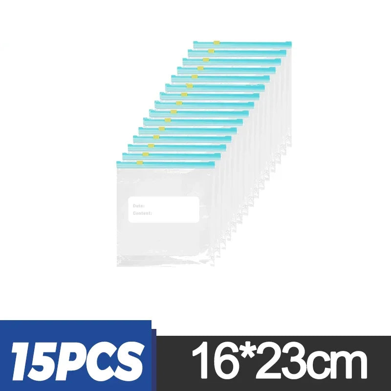 ZippyFresh: Sacs de Congélation Réutilisables 60/10