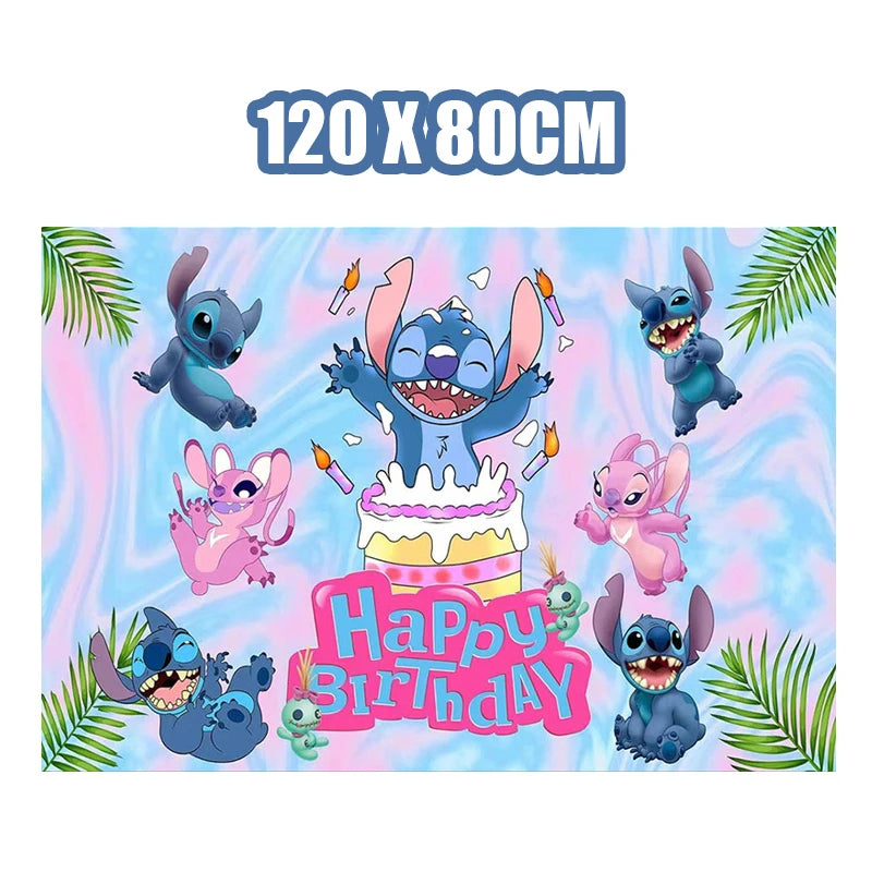 Disney Lilo & Stitch Pink Party Set