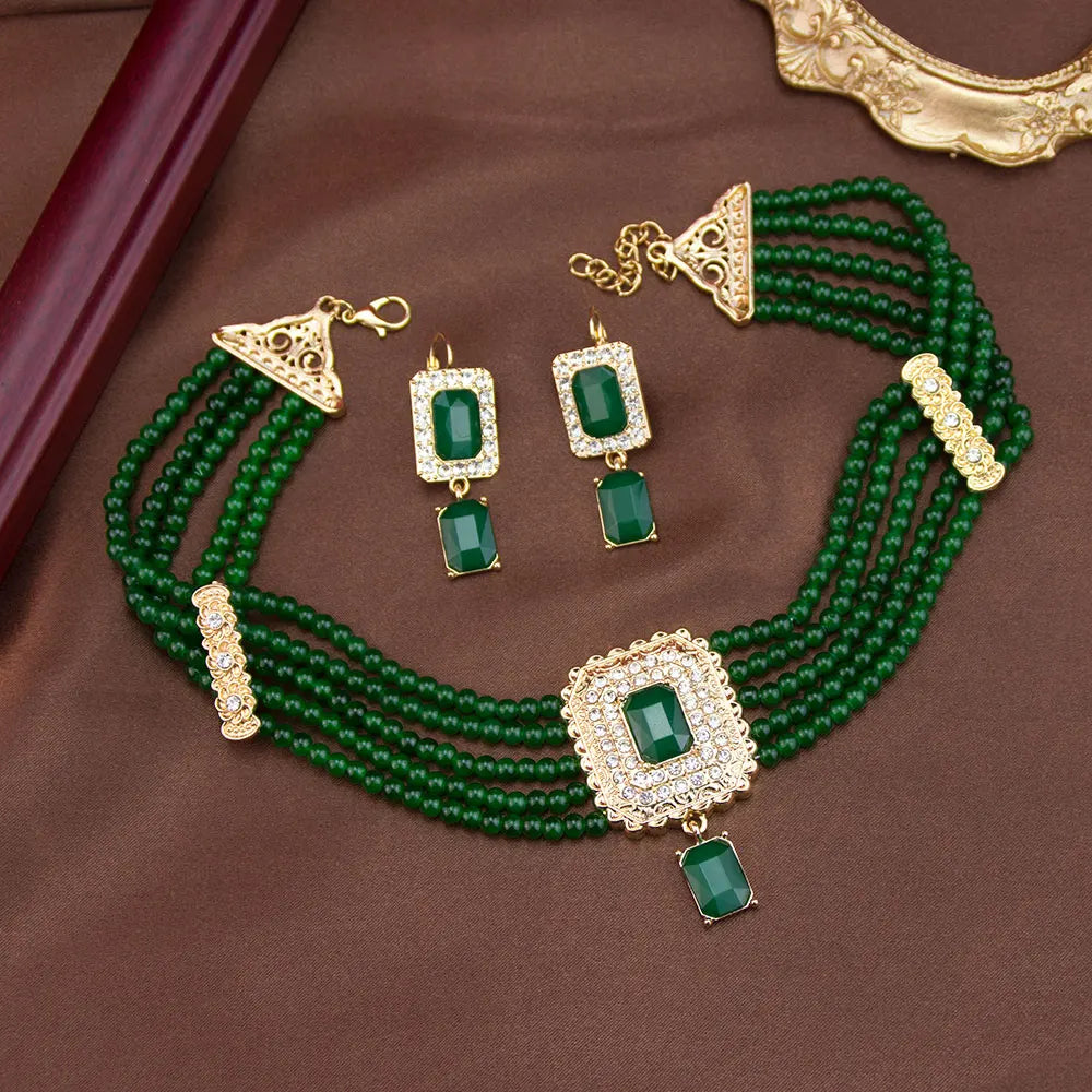 Ensemble Bijoux Cristal Sunspice MS