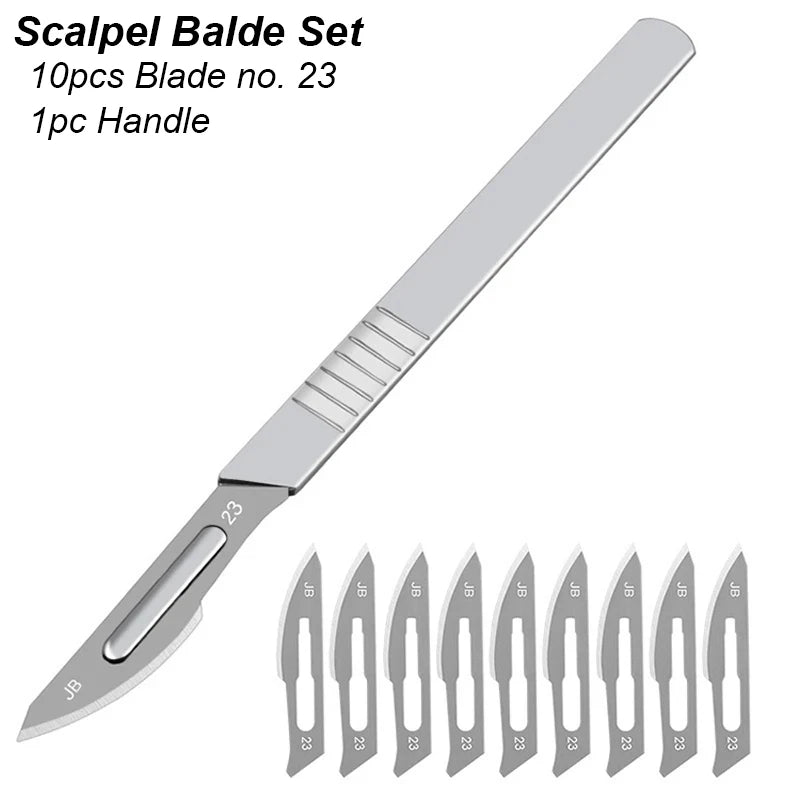 Couteaux Pro Scalpel - Ensemble Artisanat