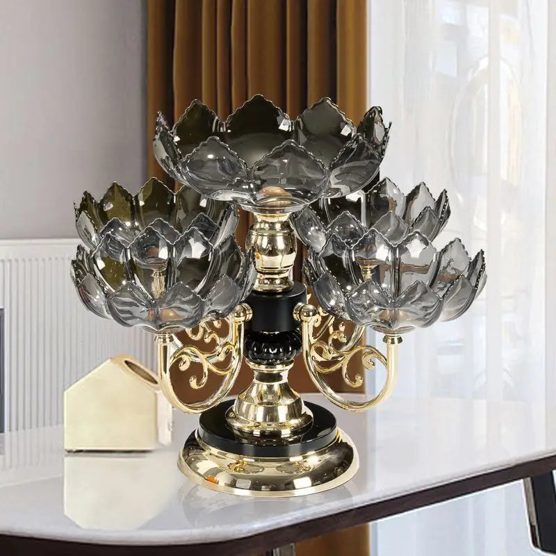 Assiette Fruit Cristal Luxe Rotative Élite