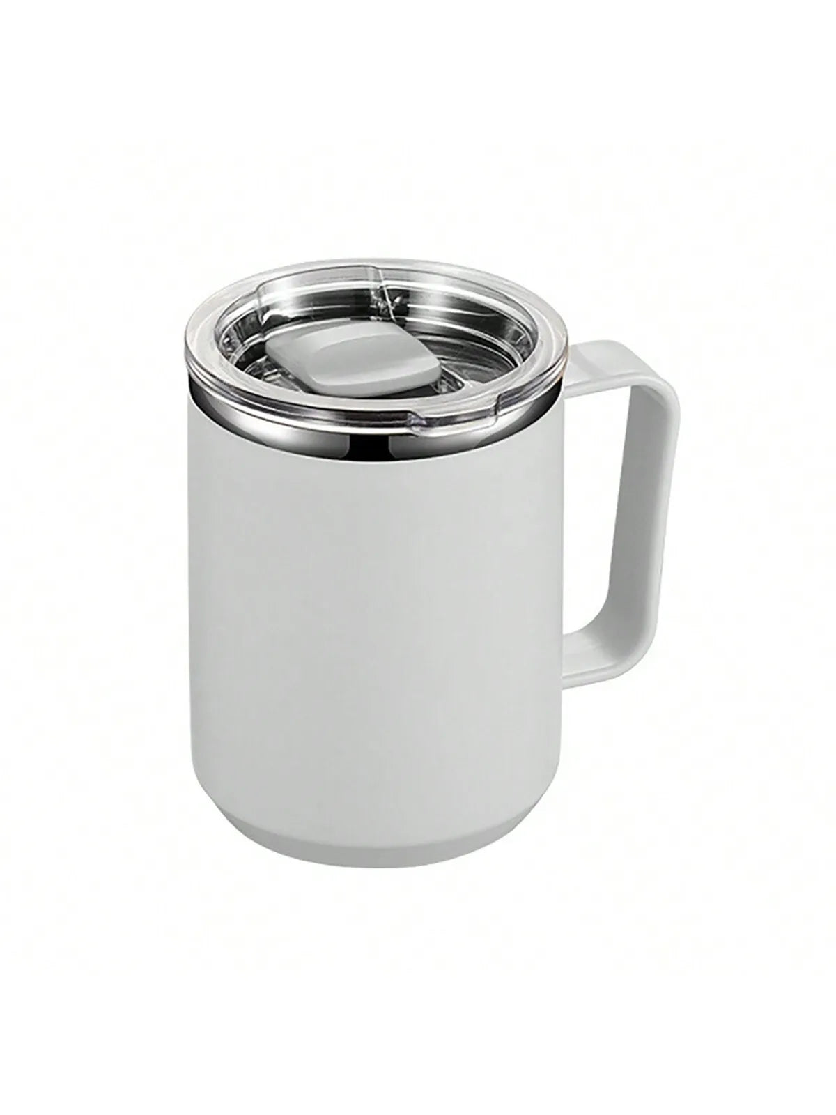 Leeseph Tasse Isolée Inox avec Couvercle Coulissant