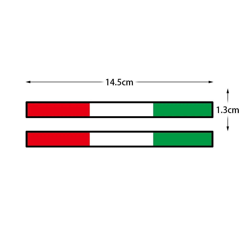 Autocollants Moto Italienne - Benelli & Piaggio 2 pcs