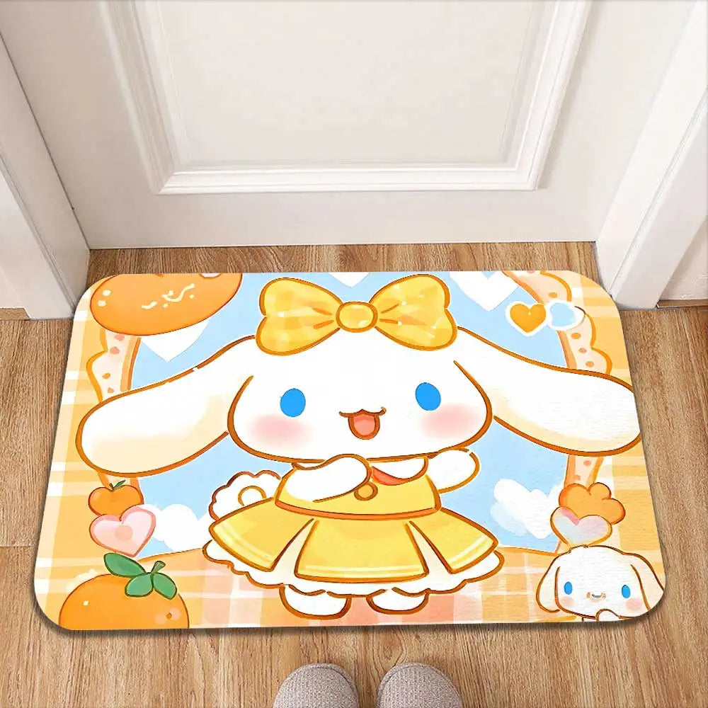 Sunburst Suede Mat: Anti-Slip & Eco-Friendly