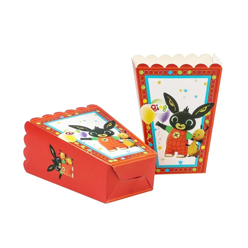 Fête Lapin Rouge et Noir