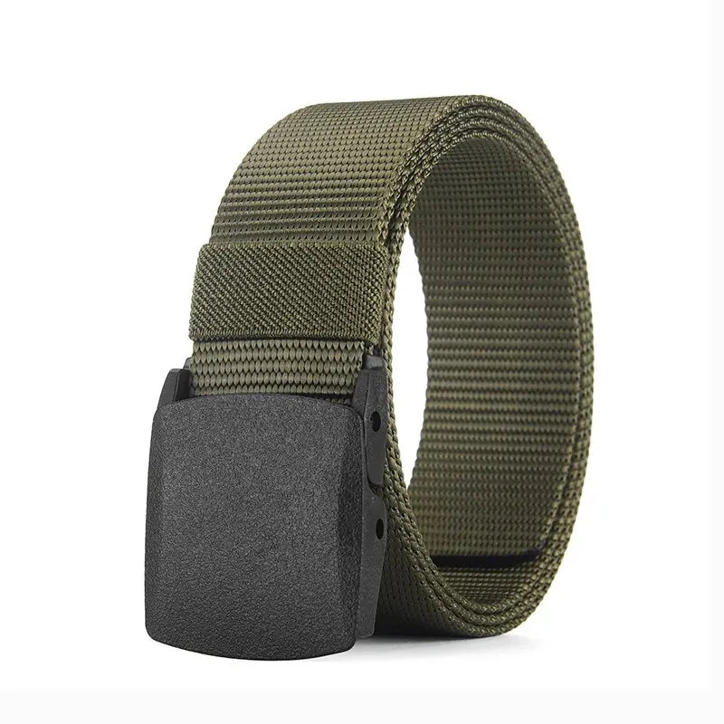 Unisex Nylon Sport Belt - Durable & Metal-Free