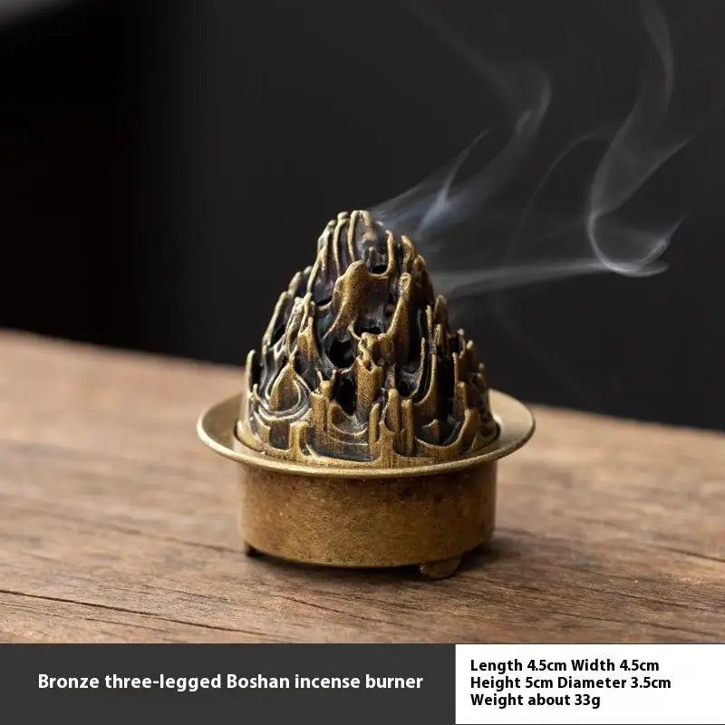 Brûleur d'encens vertical en alliage Xiangyun