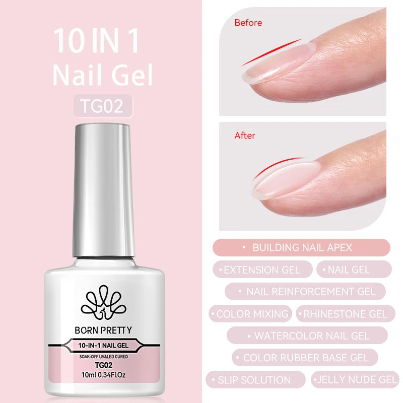 Eco-Friendly UV Gel: BORN PRETTY Nail Art Essentials