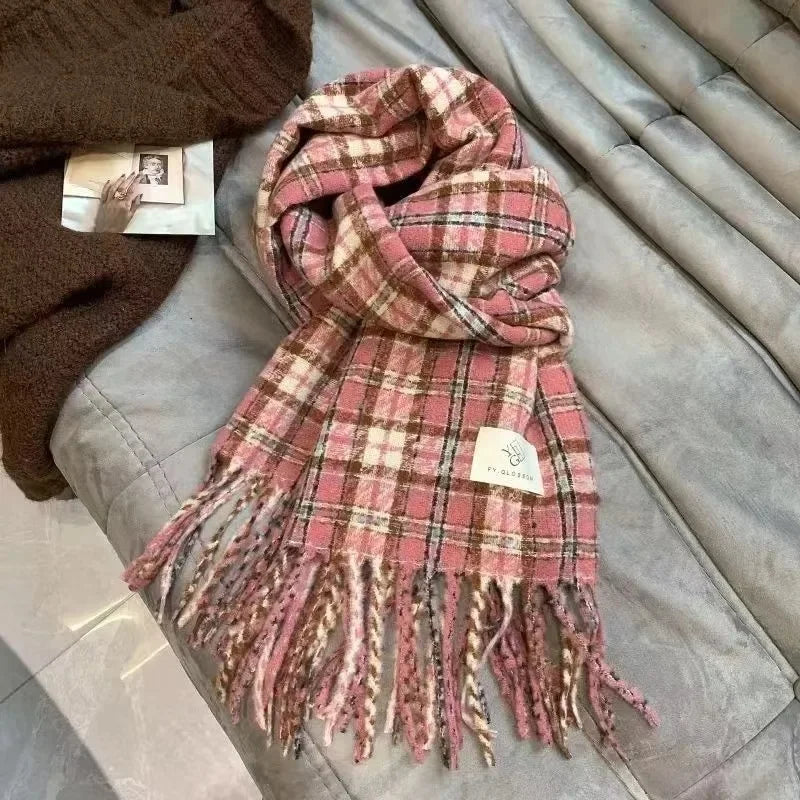 Écharpe Kimono en Cachemire Épais - Élégance et Chaleur