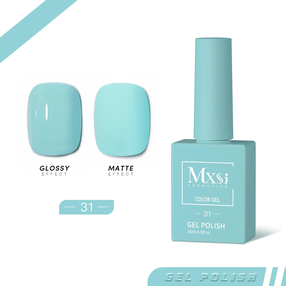 Vernis Gel Mxsi 15ml Couleurs Néo-Royal