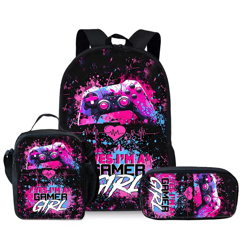 Sac à dos 3D Flamme Brûlante VINKA