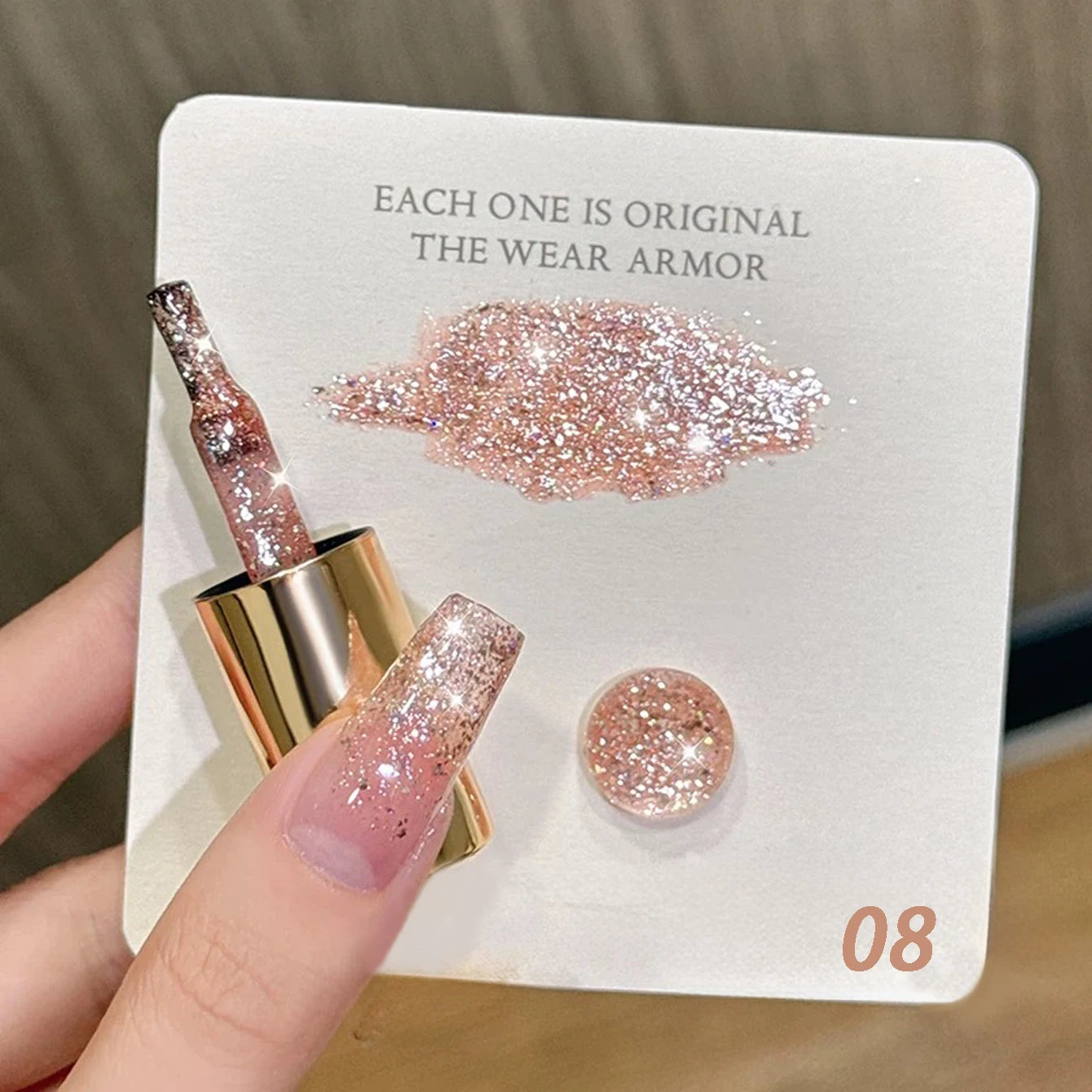 Vernis Gel Paillettes Mariage 12ml