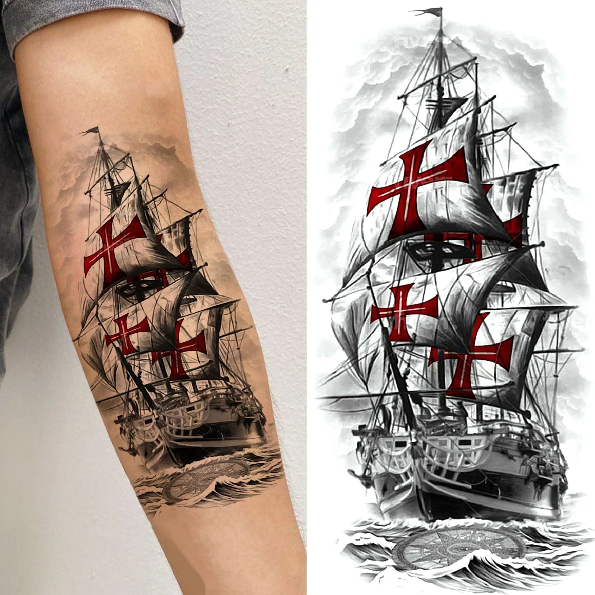 Tatouages Pirates Nautiques Éternels
