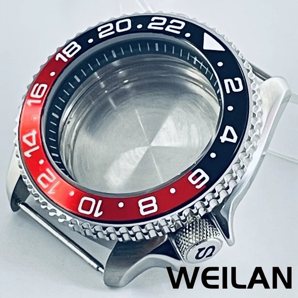 Boîtier Plongée 42mm NH35 Acier Inoxydable Argent