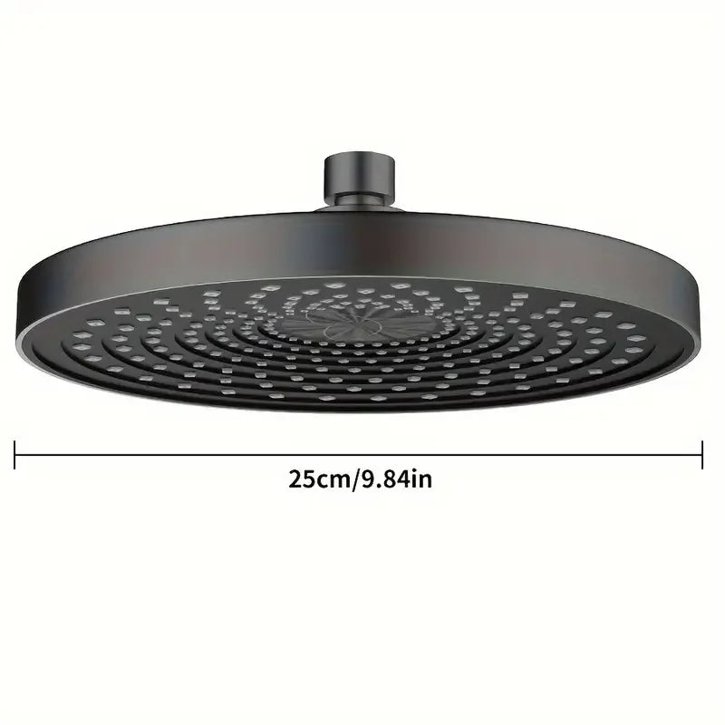Pommeau Douche Éco 25cm Haute Pression Pluie