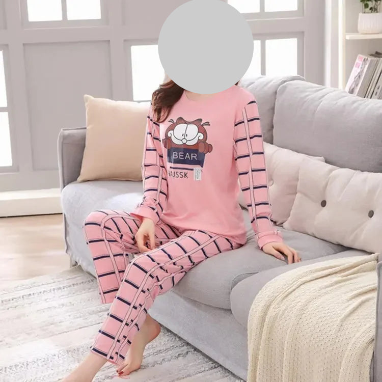 Pyjamas Mignons Coréens pour Femmes Courtes