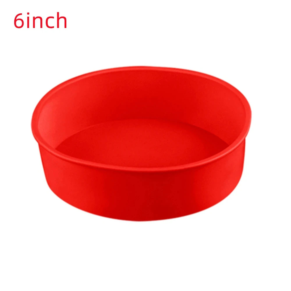 Moule à Gâteau Silicone Eco 4/6/8 - Antiadhésif Réutilisable