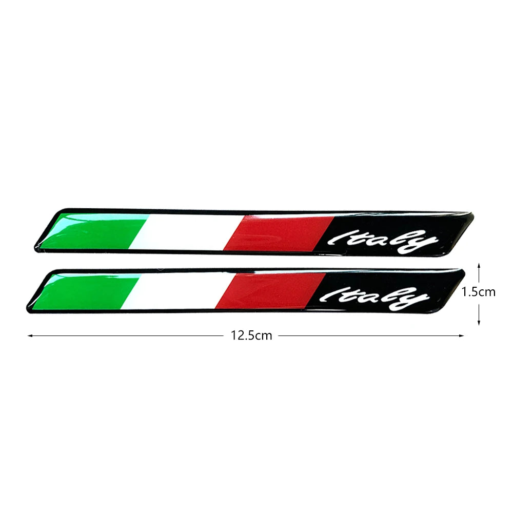 Autocollants Moto Italienne - Benelli & Piaggio 2 pcs