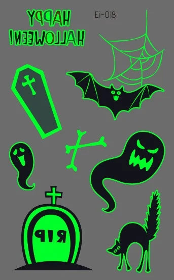 Tatouages Halloween Drôles pour Enfants