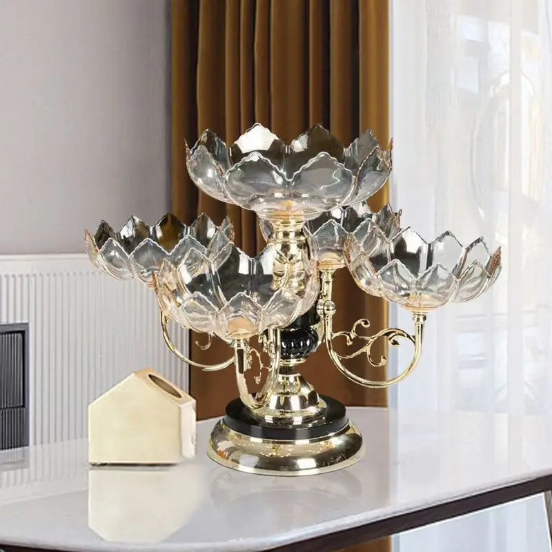 Assiette Fruit Cristal Luxe Rotative Élite