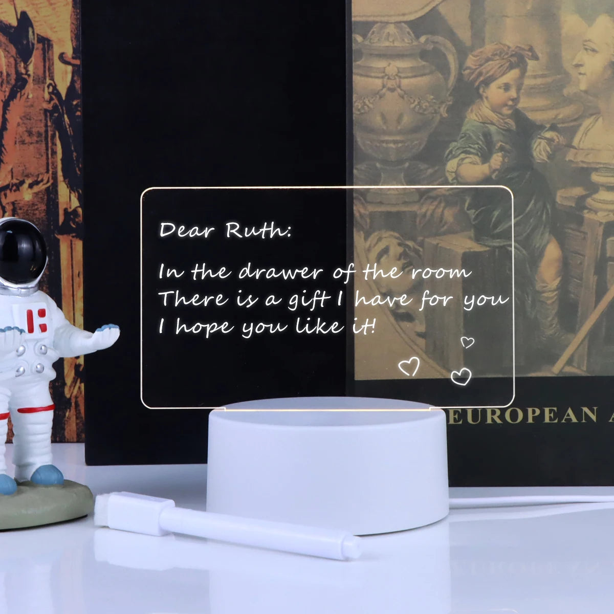 Lampe Note LED Créative