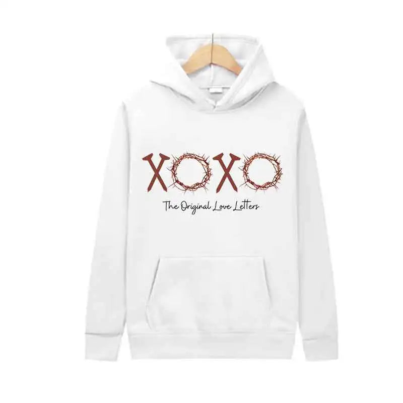 Chic Streetwear Unisex Hoodie - Cozy Polyester Style