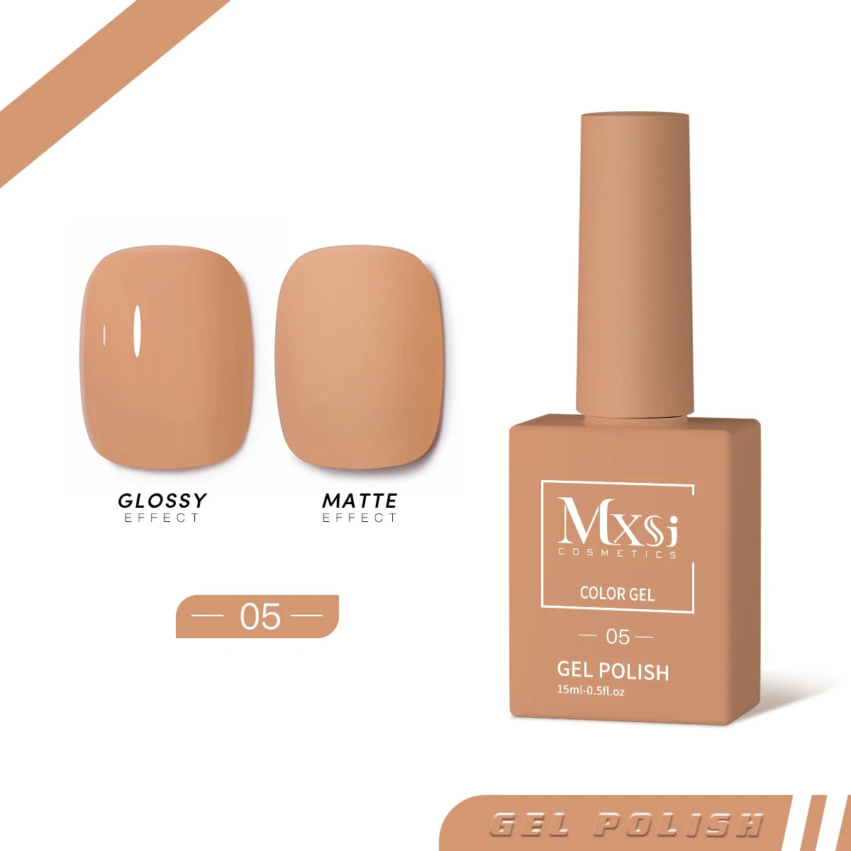 Vernis Gel Mxsi 15ml Couleurs Néo-Royal