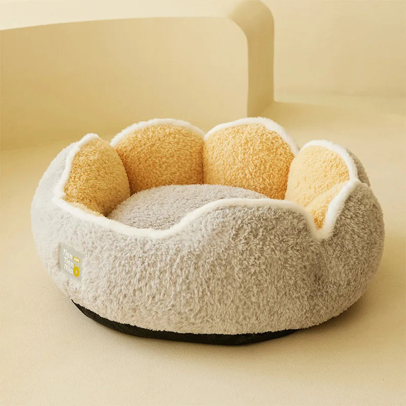 Lit Douillet pour Chats et chein - Nid Chaud en Peluche