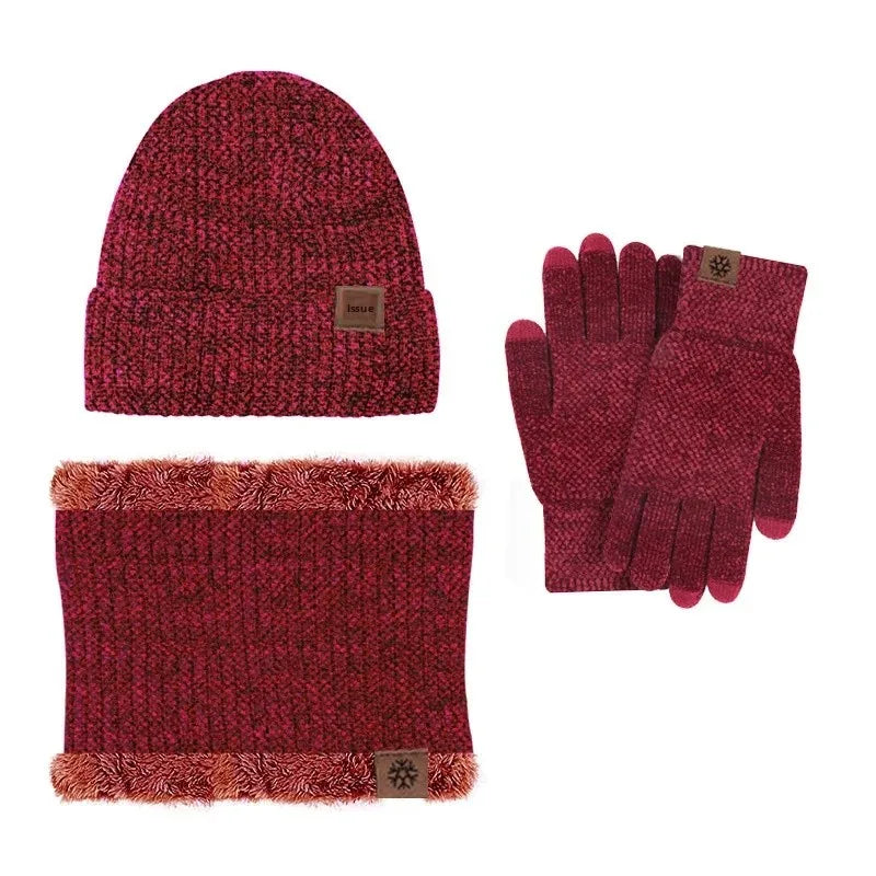 Ensemble Hiver Chic 3 pièces Polaire