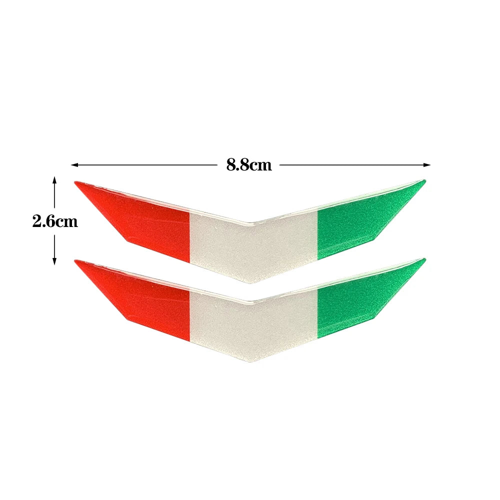Autocollants Moto Italienne - Benelli & Piaggio 2 pcs