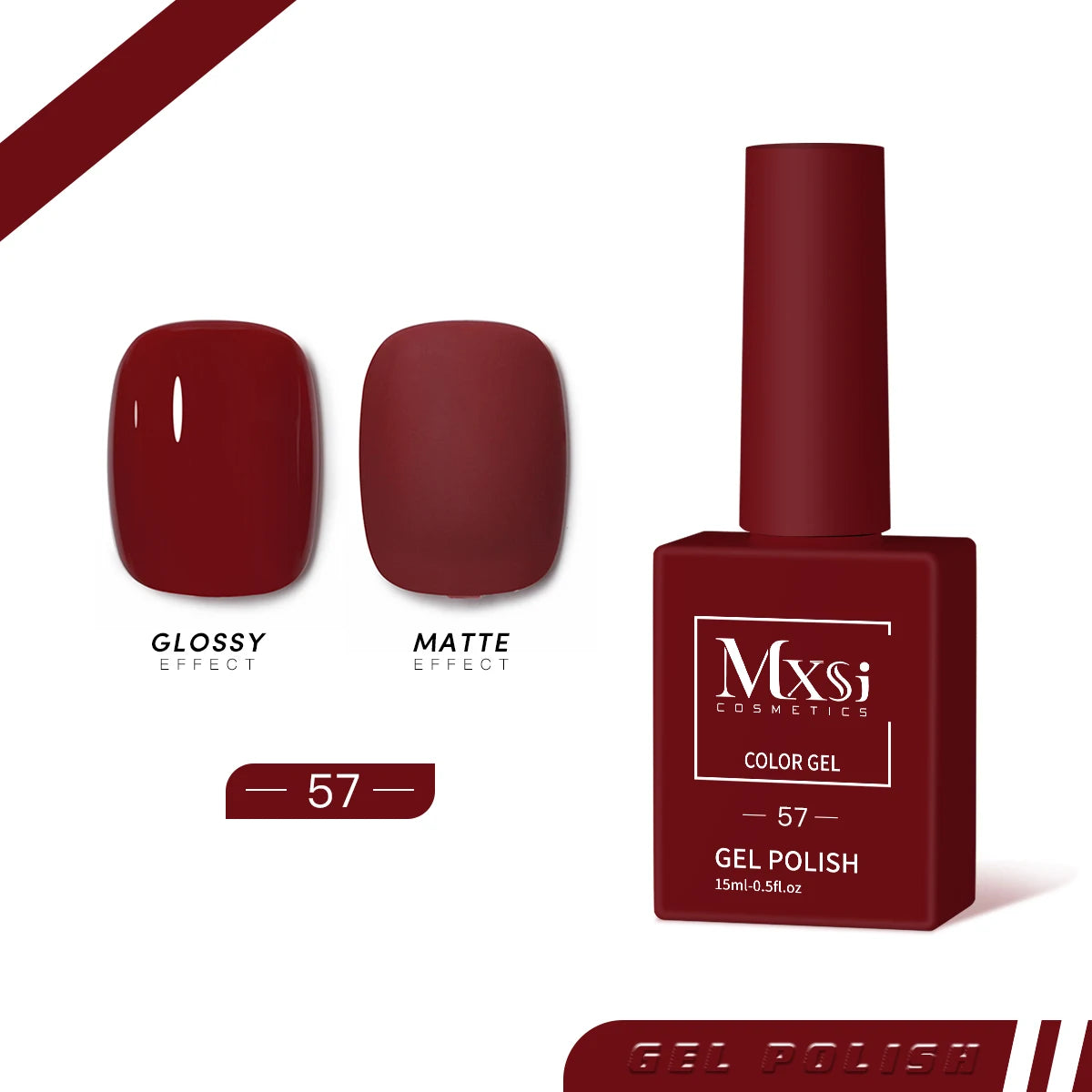 Vernis Gel Mxsi 15ml Couleurs Néo-Royal
