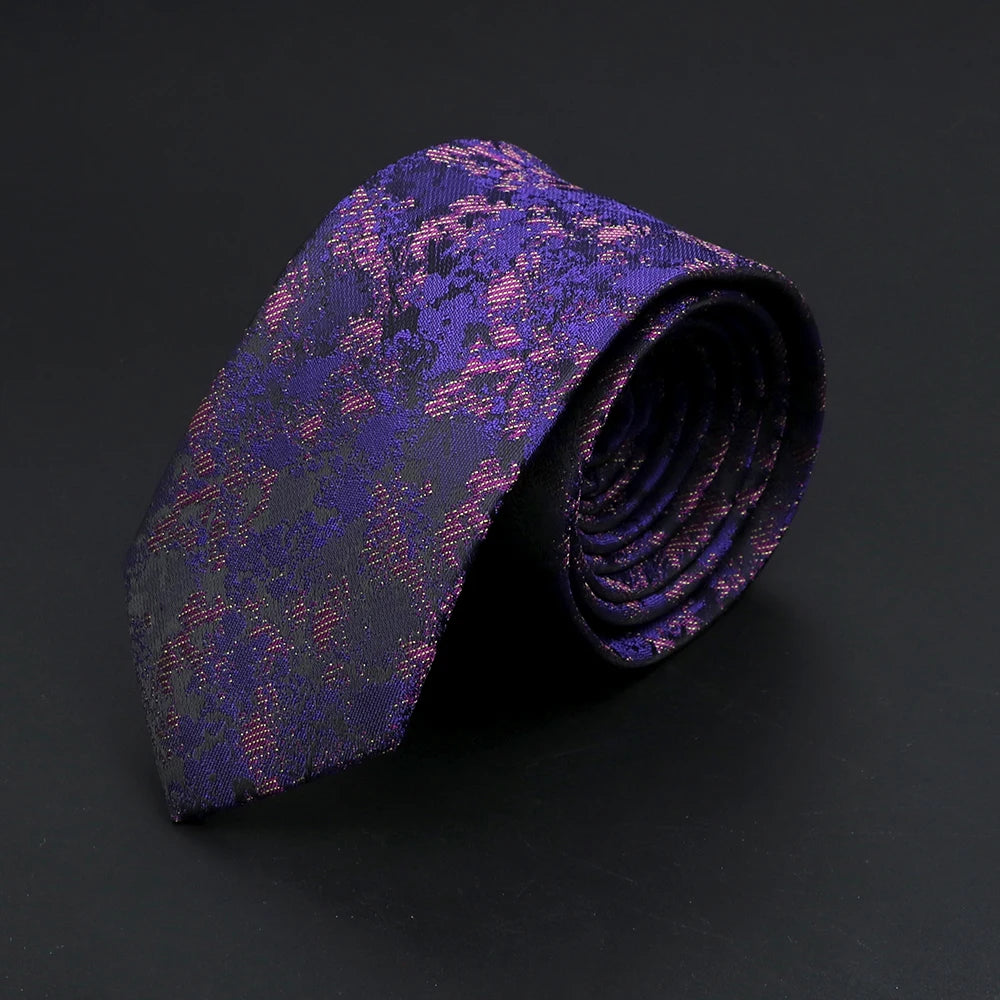 Floral Paisley Slim Ties - 26 Unique Styles