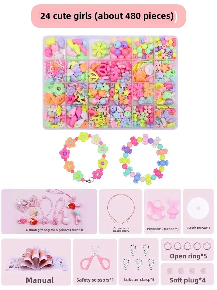 Perles Magiques: Kit Créatif pour Bracelets et Colliers