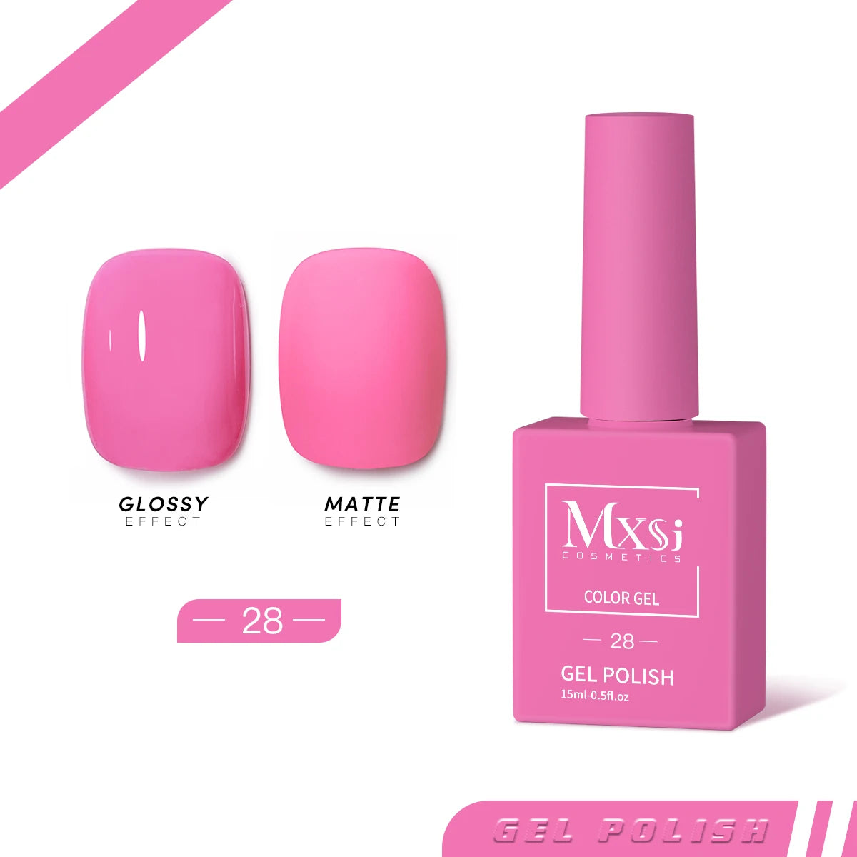 Vernis Gel Mxsi 15ml Couleurs Néo-Royal