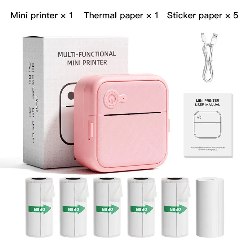 Imprimante Dolewa D8 Mini Bluetooth sans encre