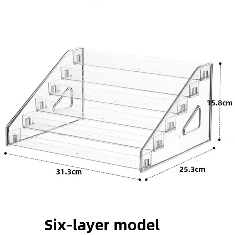 Élégant Support Acrylique pour Lunettes Multicouche