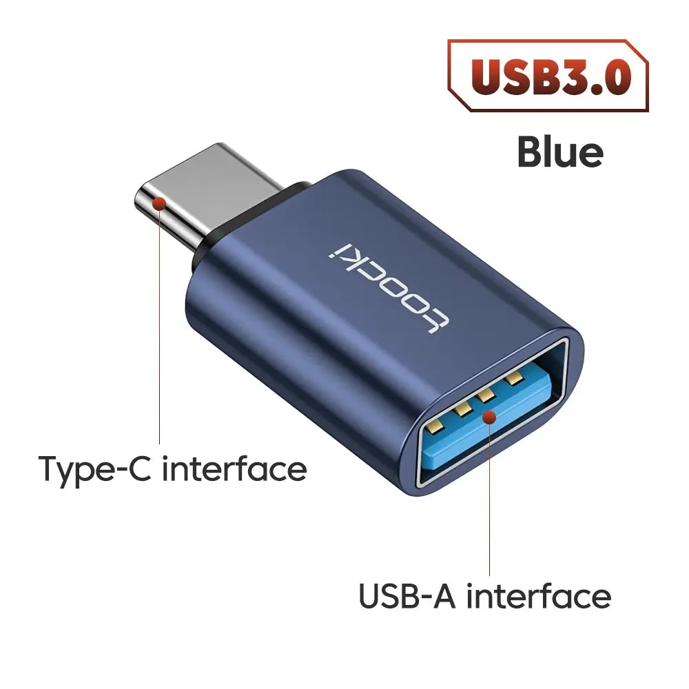 Adaptateur Toocki USB-C polyvalent et compact