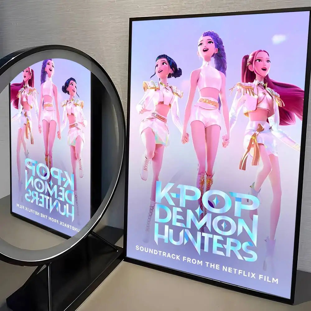 Affiche HD K-Pop Démon H-Hunters - Décor Moderne