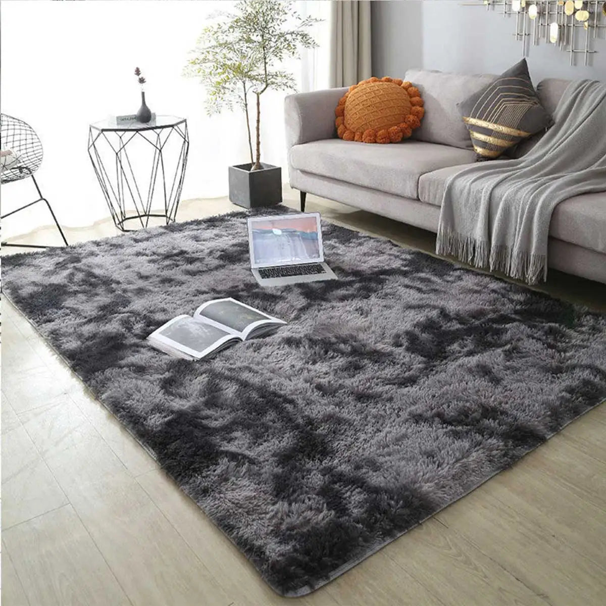 VelvetNest Plush Rug - Cozy, Non-Slip, Stylish Decor