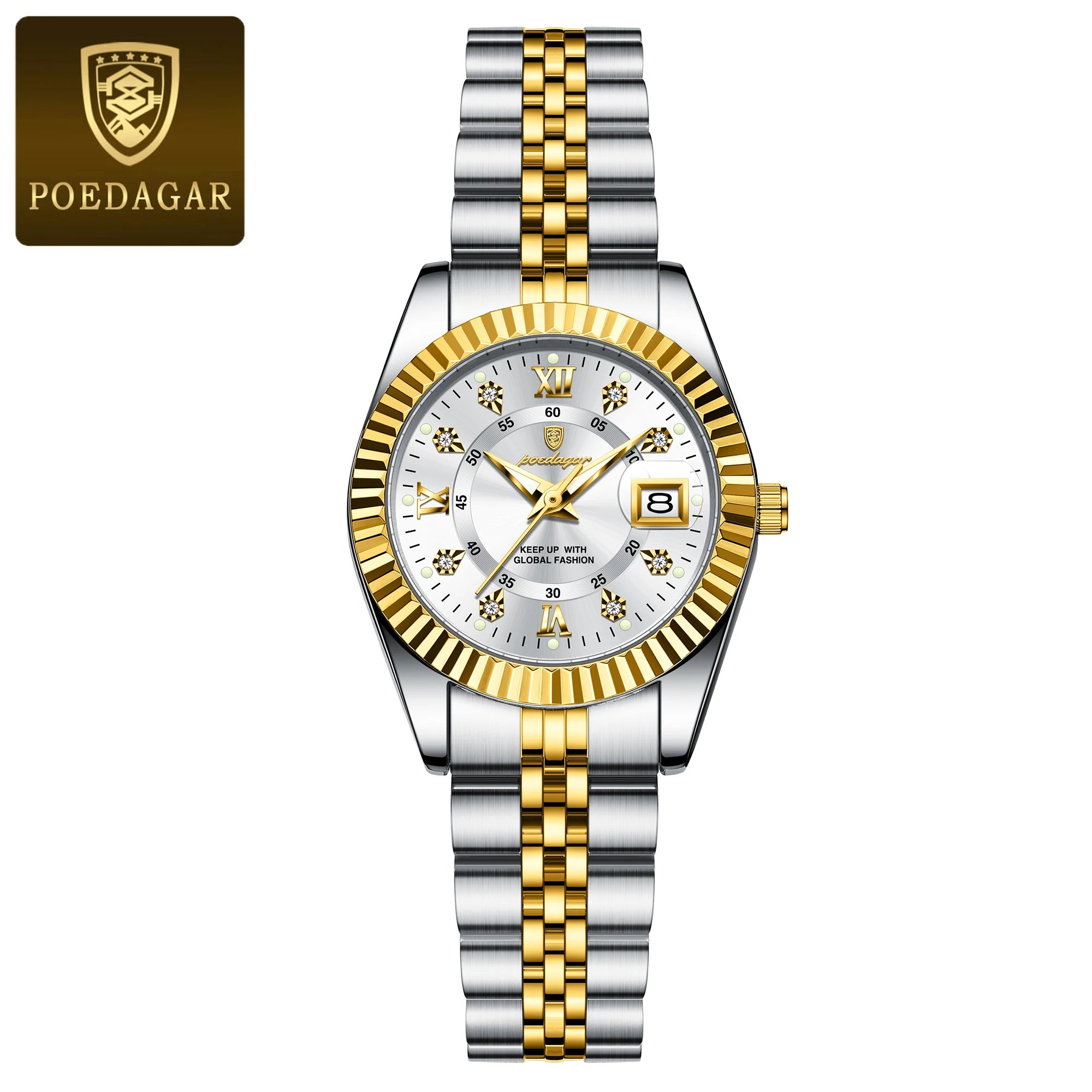 Montre Éclat Luxe POEDAGAR Femme
