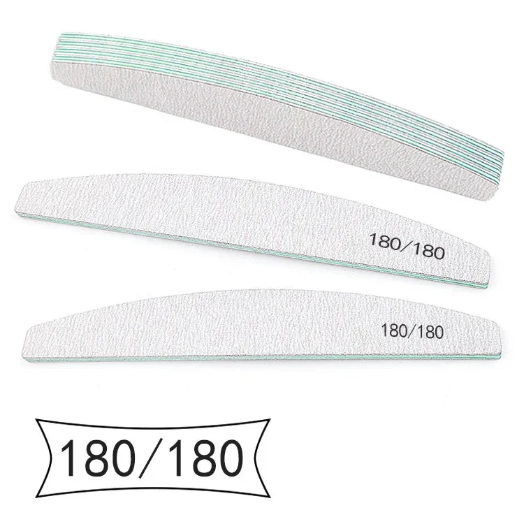 Pro Nail File Set: Thick Sanding Tools for Manicure
