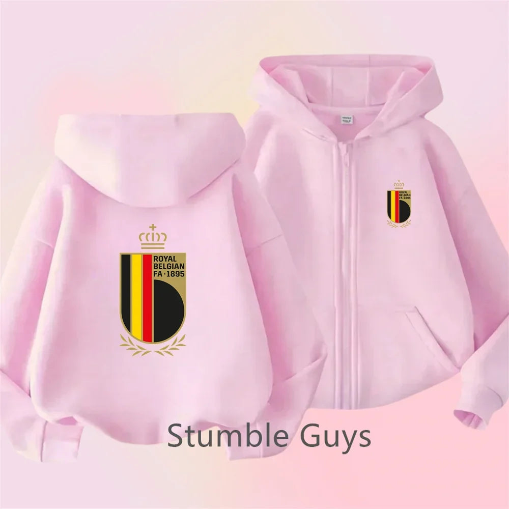 Sweat à capuche Équipe de Belgique