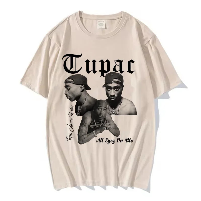 T-shirt Hip Hop Tupac Style Urbain