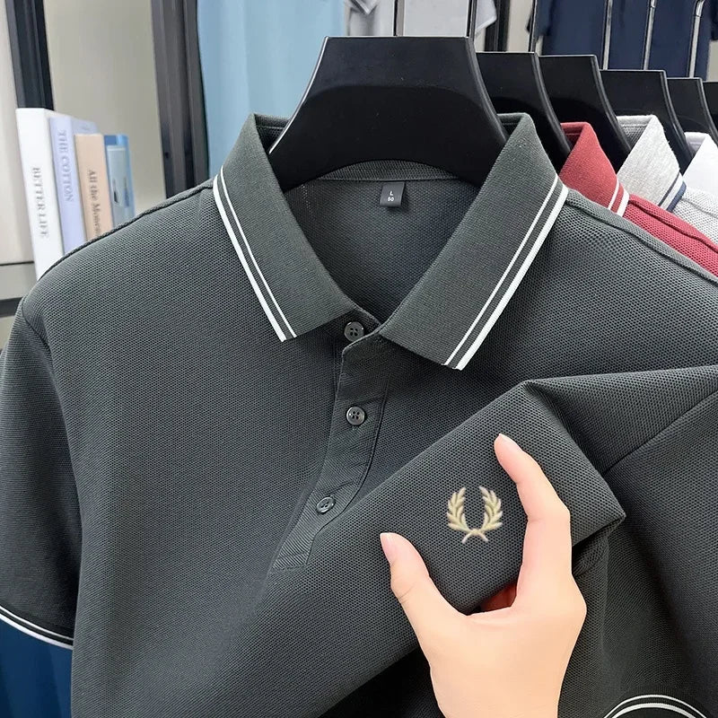Polo Élégant en Coton pour Hommes - Confort Chic