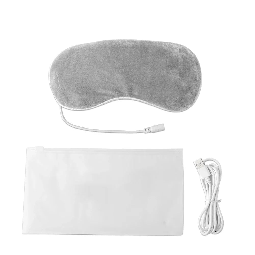 Masque Chauffant USB pour Yeux Relaxant et Réutilisable