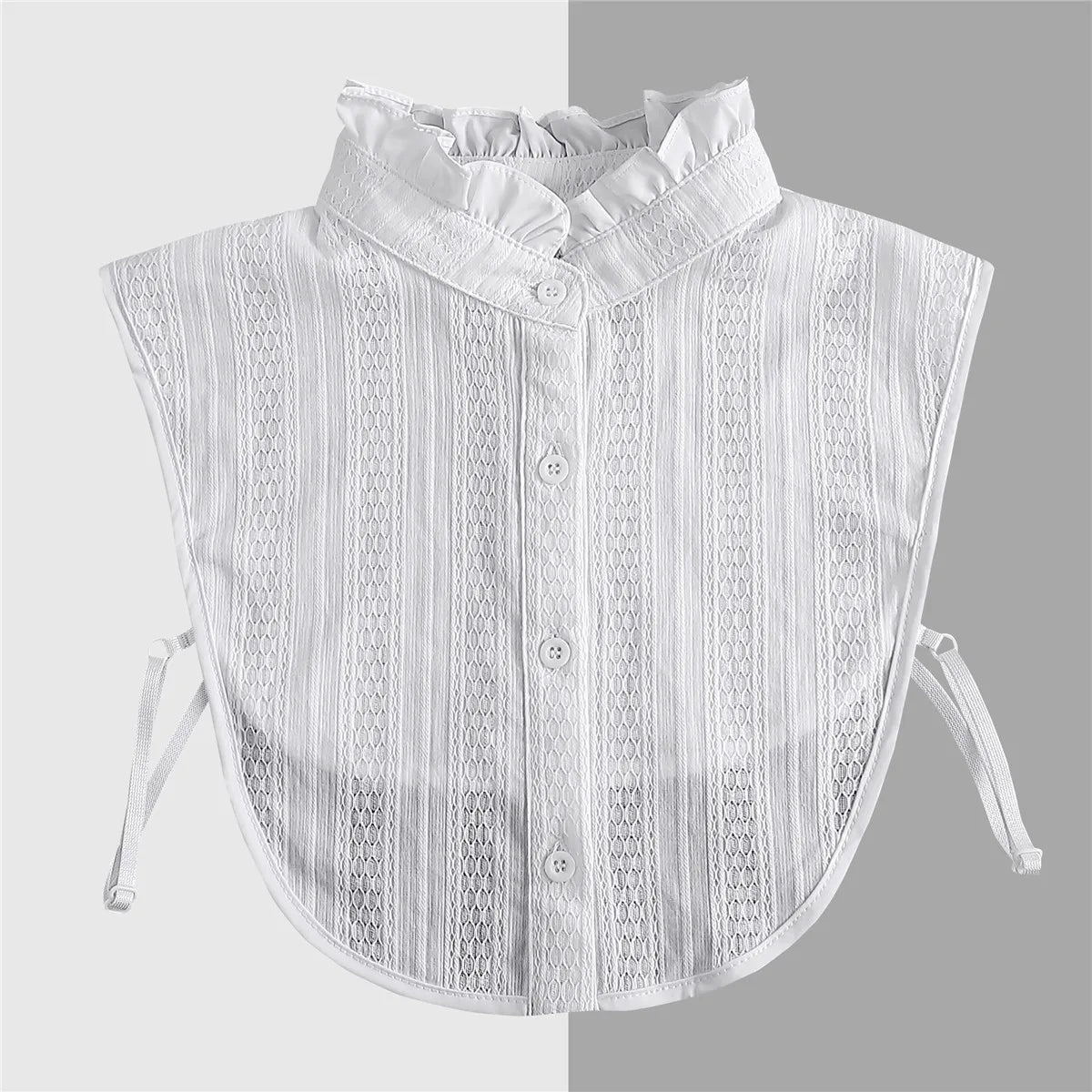 Blouse Chic à Col Détachable Femme